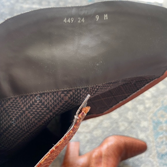 Aquatalia Florina Over The Knee Boot In Brown - Picture 6 of 9